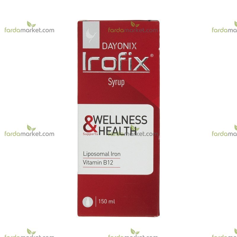 شربت آیروفیکس 150 میلی لیتر دایونیکس فارما 