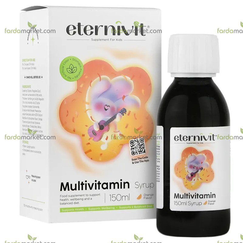 شربت مولتی ویتامین ۱۵۰ میلی لیتر - اترنیویت