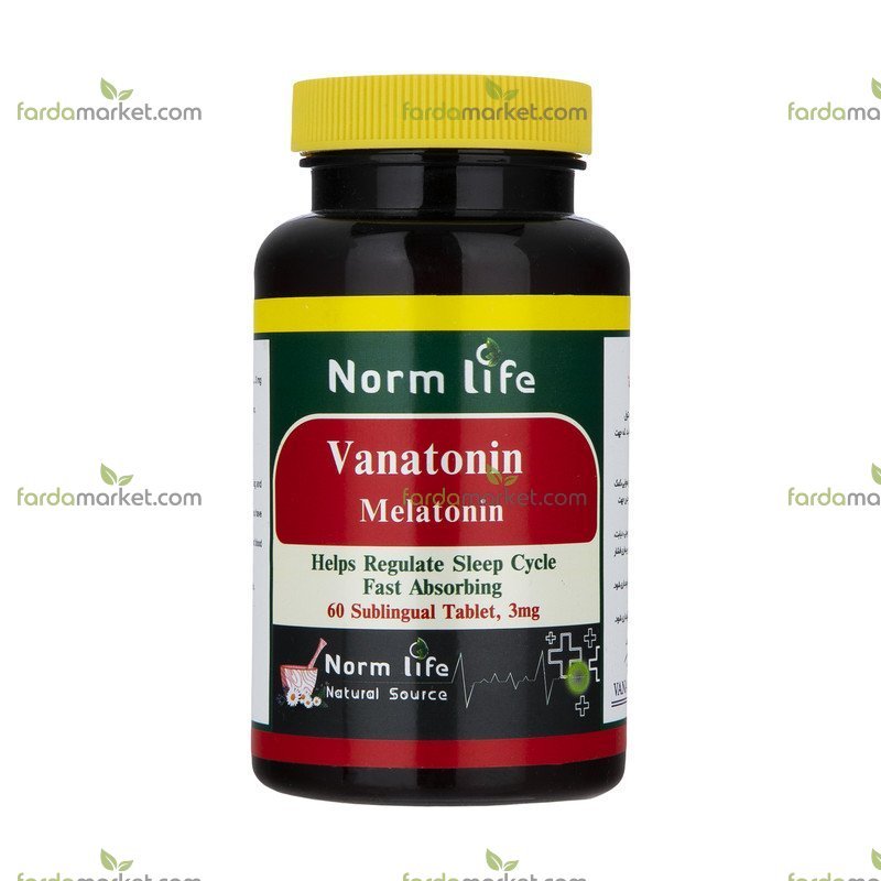 قرص زیرزبانی واناتونین 3 -60 عددی نورم لایف
