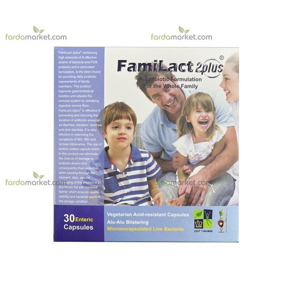 کپسول پروبیوتیک فمی لاکت تو پلاس 30 عددی زیست تخمیر 