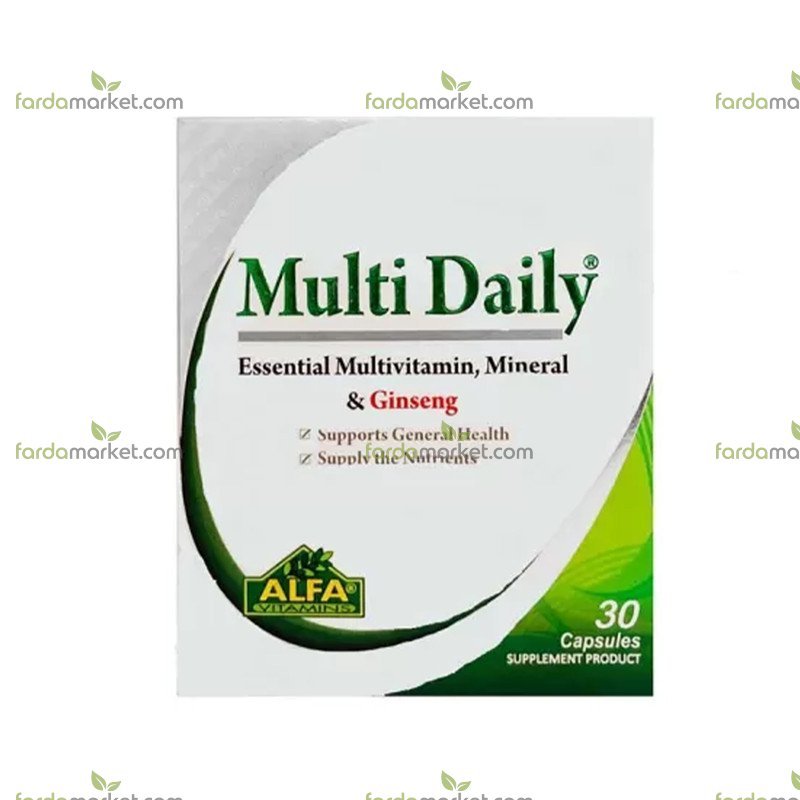 کپسول ویتامین مولتی دیلی ۳۰ عددی