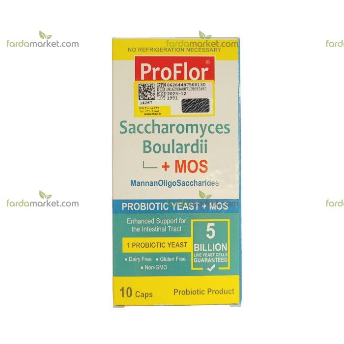 کپسول پروبیوتیک پروفلور 10 عددی گسترش میلاد فارمد 