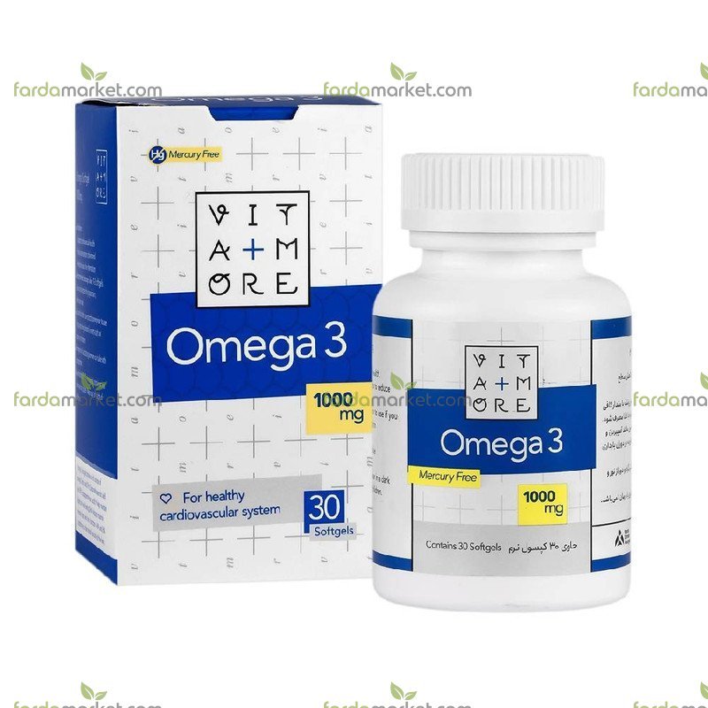 کپسول امگا ۳ ویتامور ۳۰ عددی