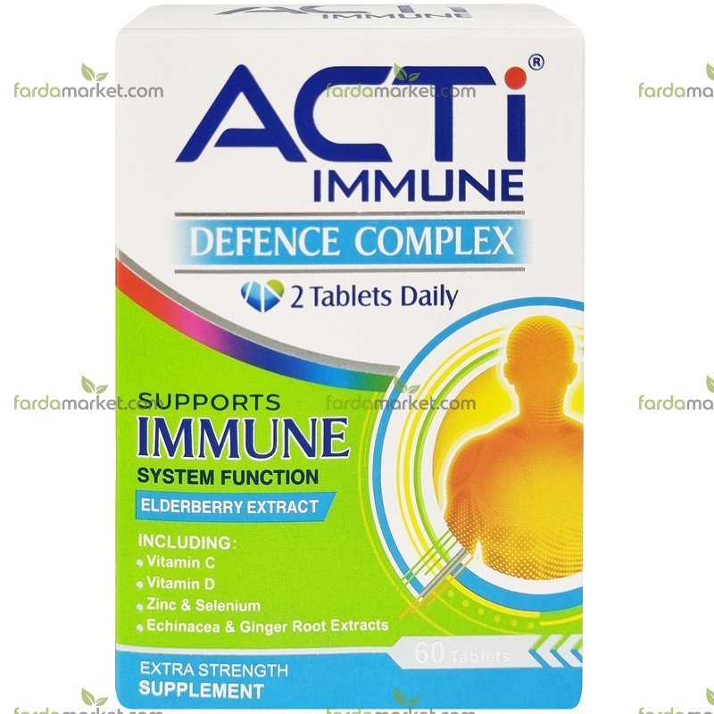 قرص اکتی ایمیون ۶۰ عددی (ابیان دارو)