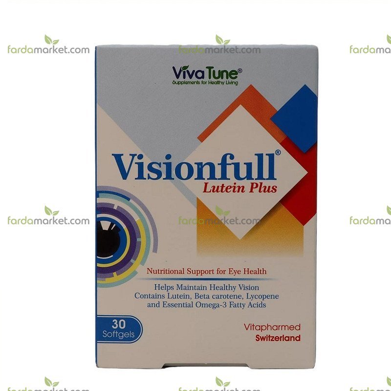 سافت ژل ویژن فول لوتئین پلاس ۳۰ عددی