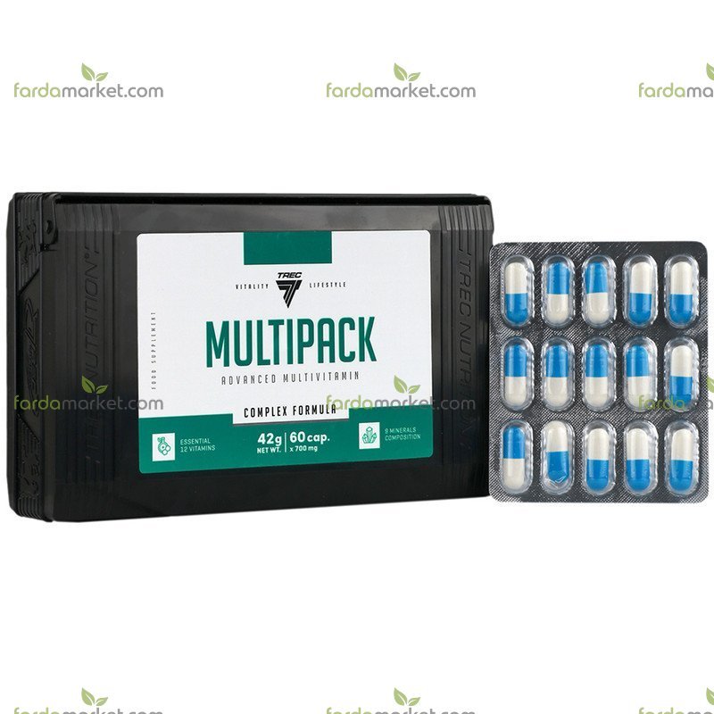 کپسول مولتی پک ترک نوتریشن ۶۰ عددی