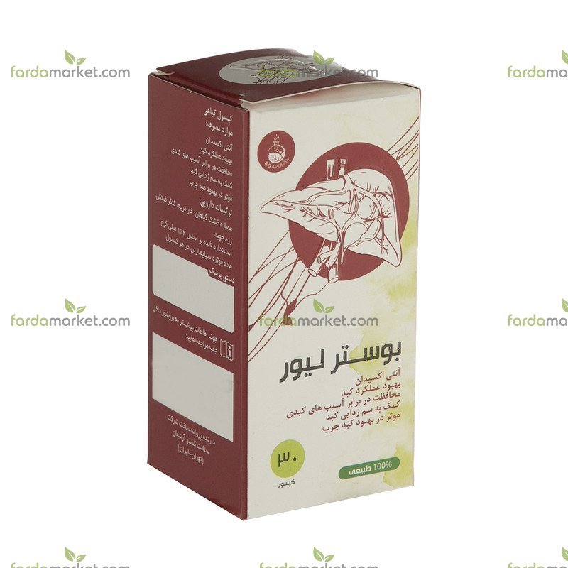 کپسول بوستر لیور سلامت گستر آرتیمان بسته ۳۰ عددی