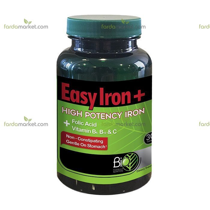 قرص ایزی آیرون پلاس ۳۰ عددی - بایو فرمولا