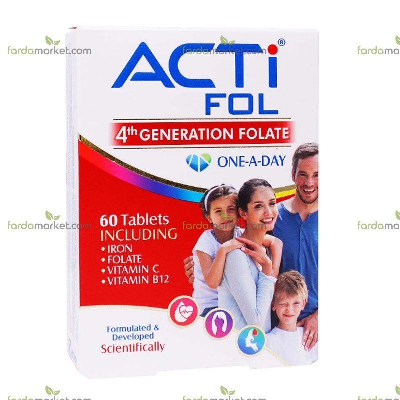 قرص اکتی فول ۶۰ عددی ۱ عدد ابیان دارو