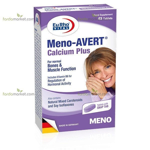 قرص منو اورت کلسیم پلاس 45 عددی یوروویتال 
