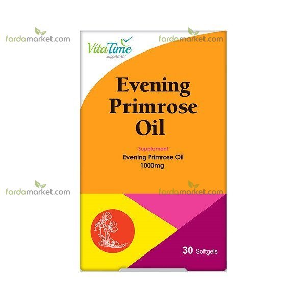 روغن گل مغربی ۱۰۰۰ میلی گرم بسته ۳۰ عددی ویتاتایم