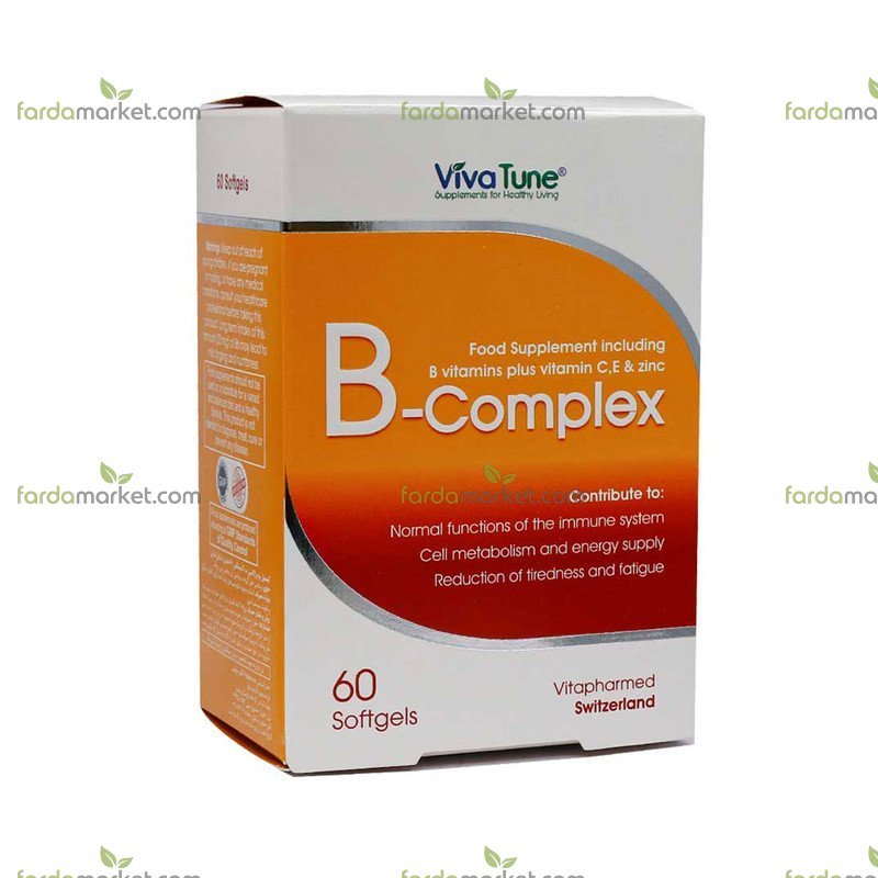 کپسول ویتامین ب کمپلکس ۶۰ عددی (ویواتیون)