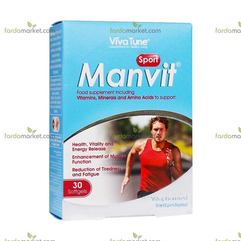 سافت ژل من ویت اسپورت ۳۰ عددی