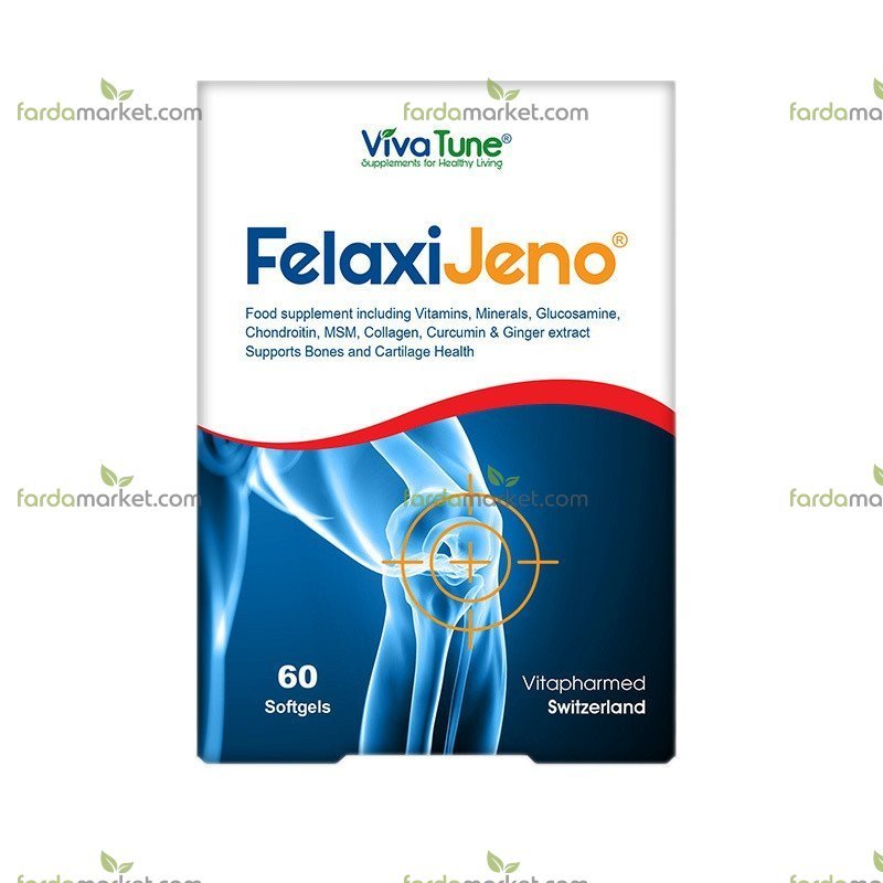 سافت ژل فلکسی ژنو ویوا تیون ۶۰ عددی