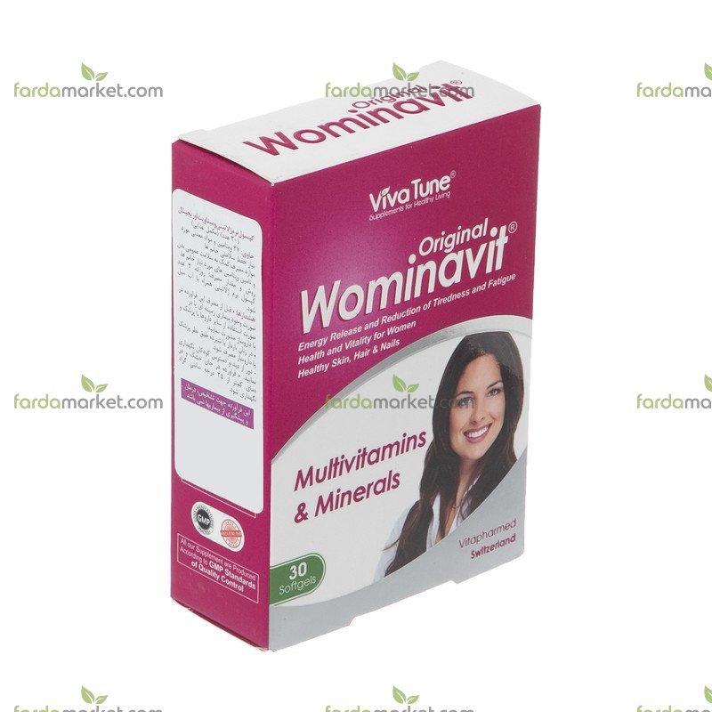 سافت ژل ومیناویت اوریجینال ۳۰ عددی