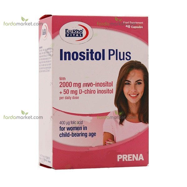 کپسول اینوزیتول پلاس ۶۰ عددی - یوروویتال