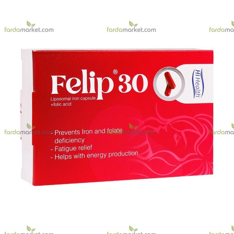 کپسول فلیپ 30 - 30 عددی های هلث 