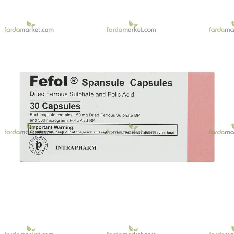 کپسول ففول 30 عددی اینترافارم 