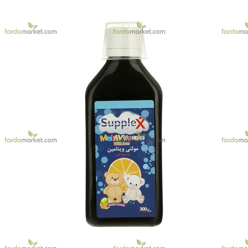 شربت مولتی ویتامین و مینرال ۳۰۰ میلی لیتر - ساپلکس
