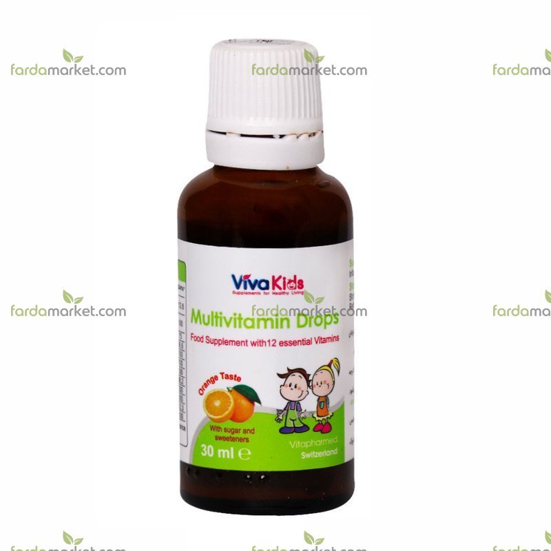 قطره مولتی ویتامین ۳۰ میلی لیتر - ویواکیدز