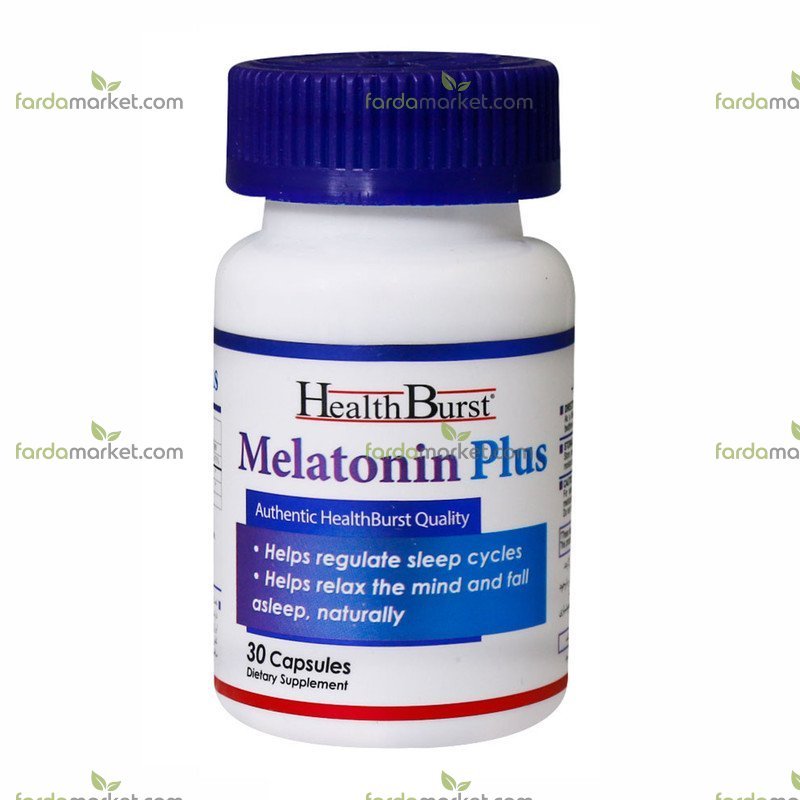کپسول ملاتونین پلاس ۳۰ عددی - هلث برست