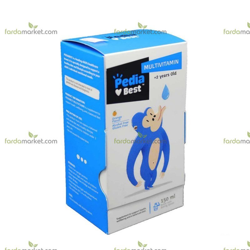 شربت مولتی ویتامین 150 میلی لیتر پدیابست 