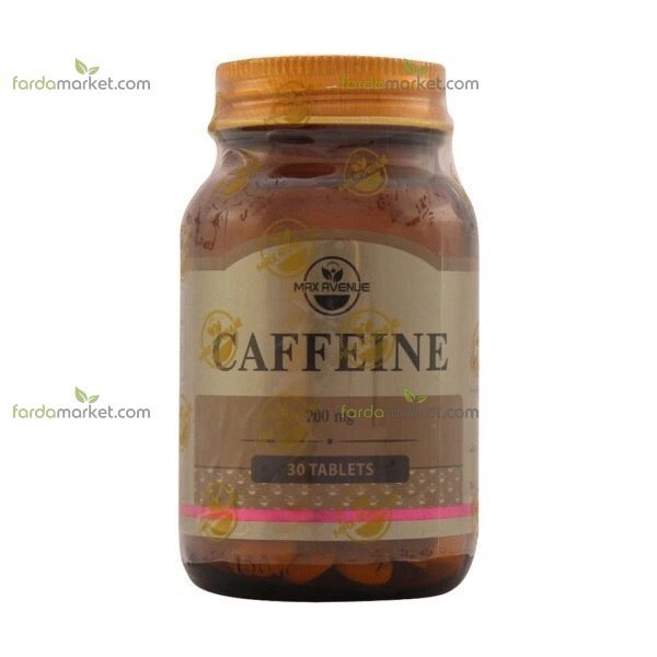 قرص کافئین 200- 30 عدی مکس اونیو 