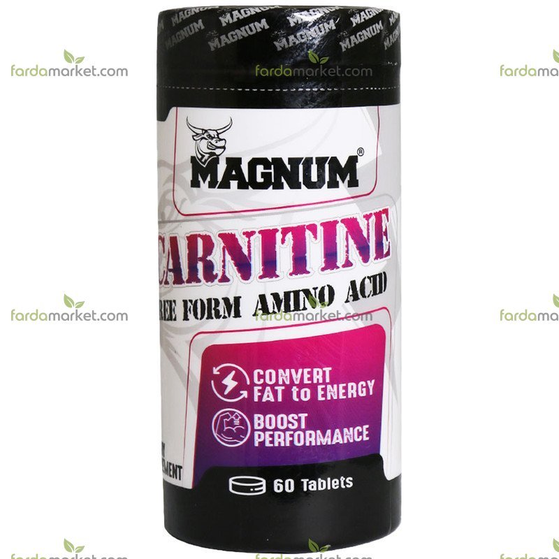 قرص ال کارنیتین ۶۰ عددی مگنوم