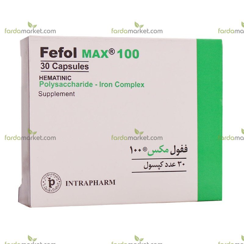 کپسول ففول مکس ۱۰۰_۳۰ عددی - اینترافارم