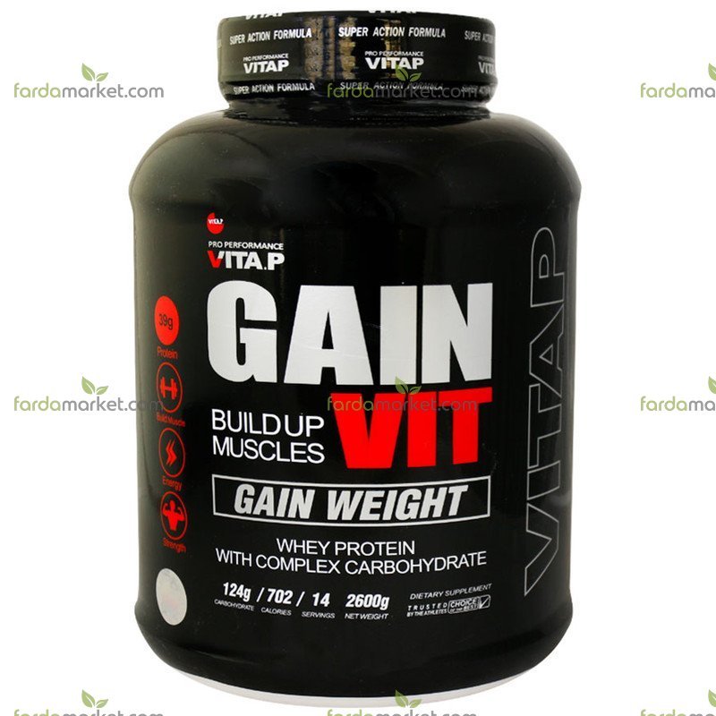 پودر گین ویت با طعم وانیل ۲۶۰۰ گرم - ویتاپی