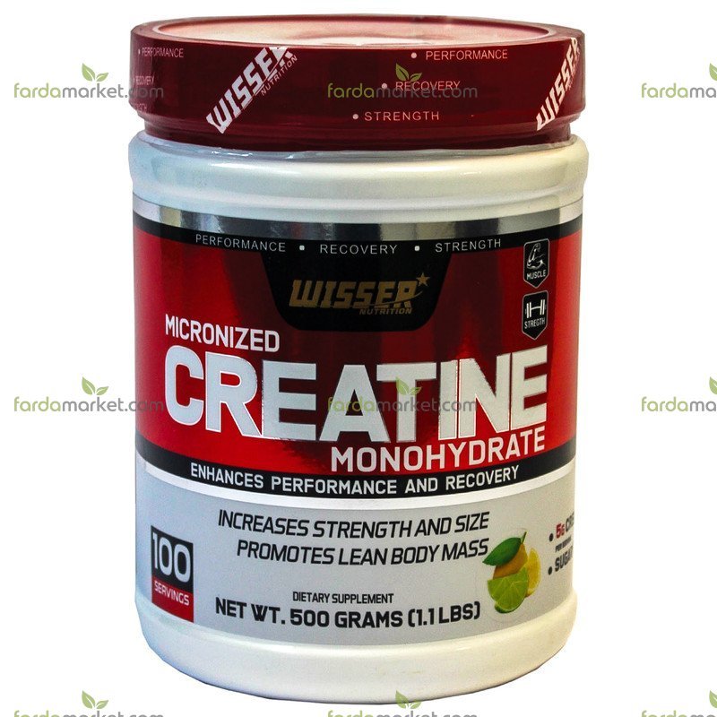 پودر کراتین مونوهیدرات ۵۰۰ گرم - ویثر نوتریشن
