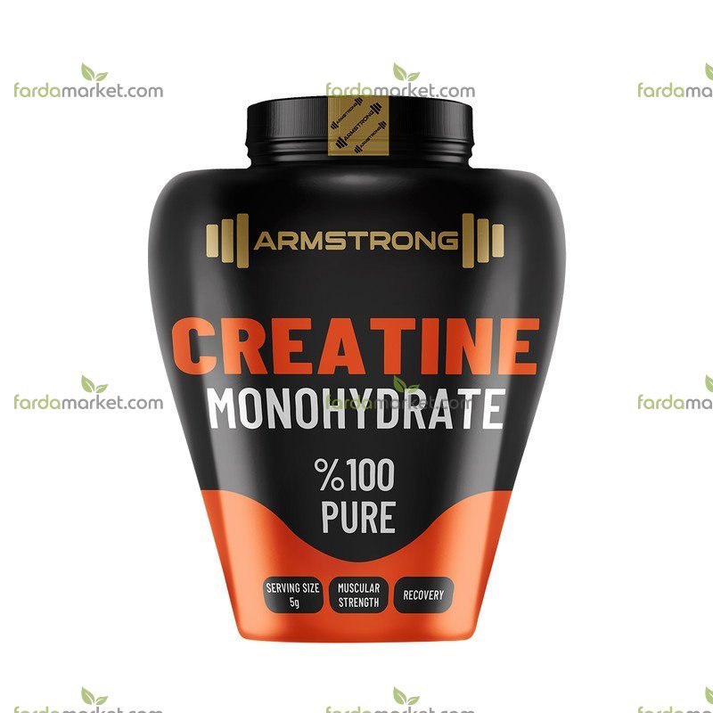 پودر کراتین مونوهیدرات ۵۰۰ گرم - آرم استرانگ