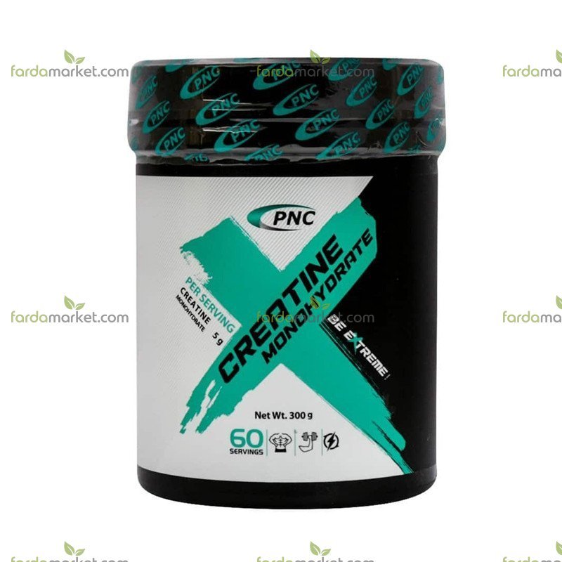 پودر کراتین مونوهیدرات ۳۰۰ گرم - پی ان سی