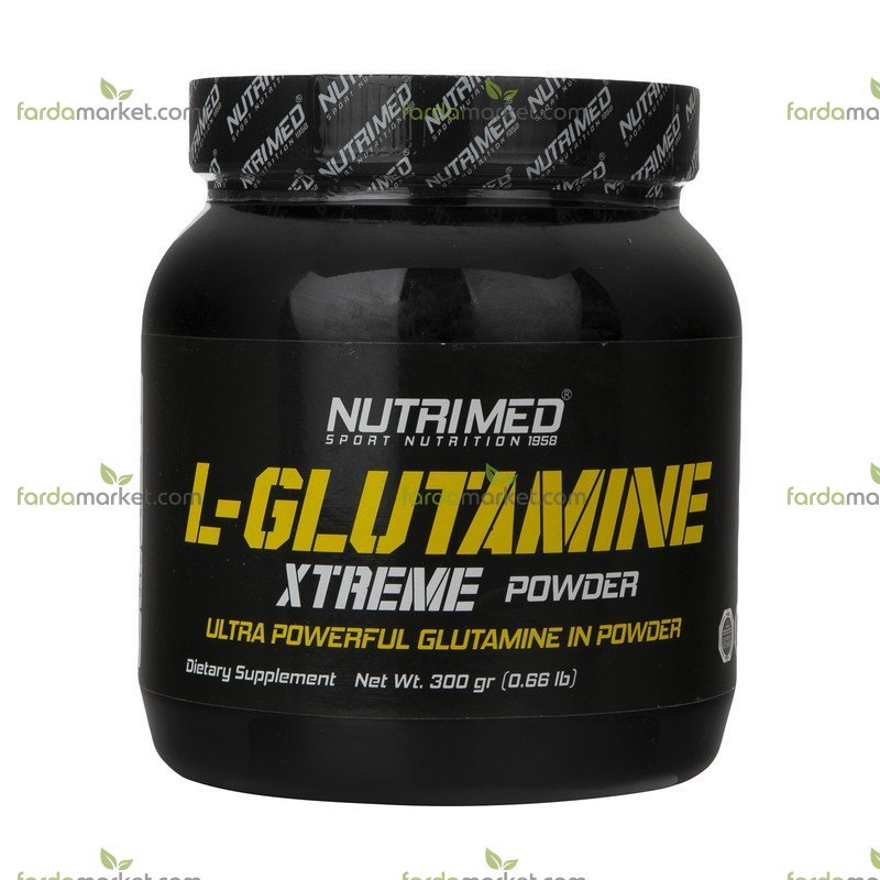پودر گلوتامین ۶۰ سروینگ ۳۰۰ گرم - نوتریمد