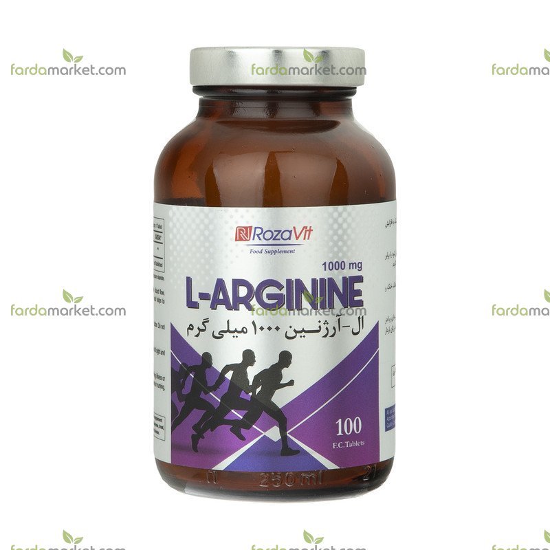قرص ال آرژنین ۱۰۰۰ میلی گرمی بسته ۹۰ عددی رزاویت