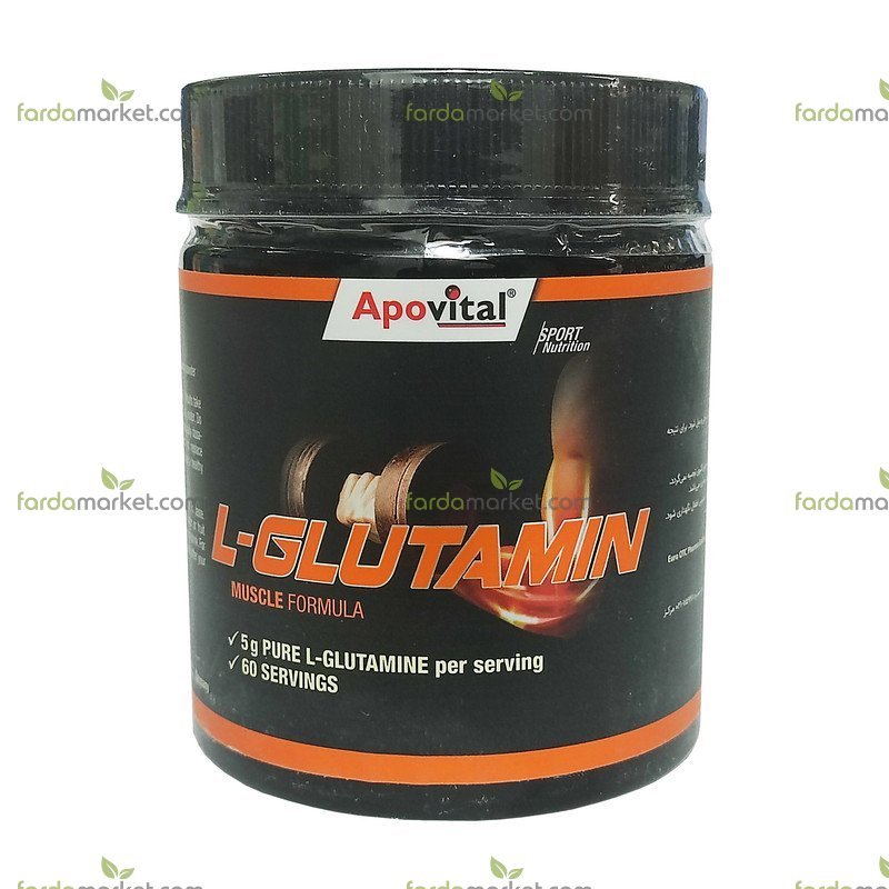 مکمل گلوتامین ۳۰۰ گرم - اپوویتال