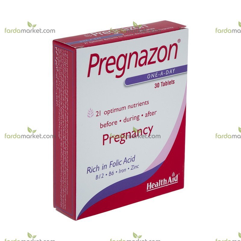 قرص پرگنازون ۳۰ عددی هلث اید