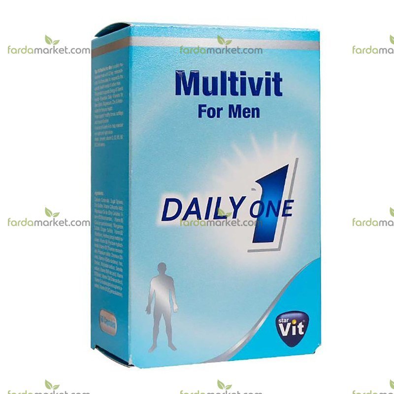 کپسول مولتی ویت آقایان ۶۰ عددی استار ویت