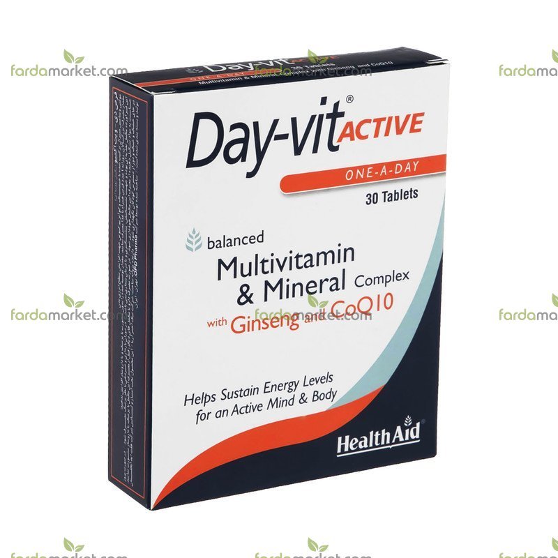 قرص دی ویت اکتیو ۳۰ عددی هلث اید 