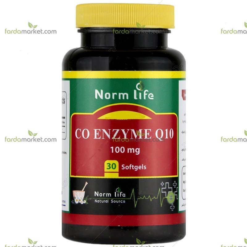 کپسول کوآنزیم کیوتن ۱۰۰م بسته ۳۰ عددی نورم لایف