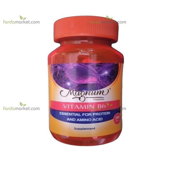قرص ویتامین ب۶ مگنوم ۳۰ عددی