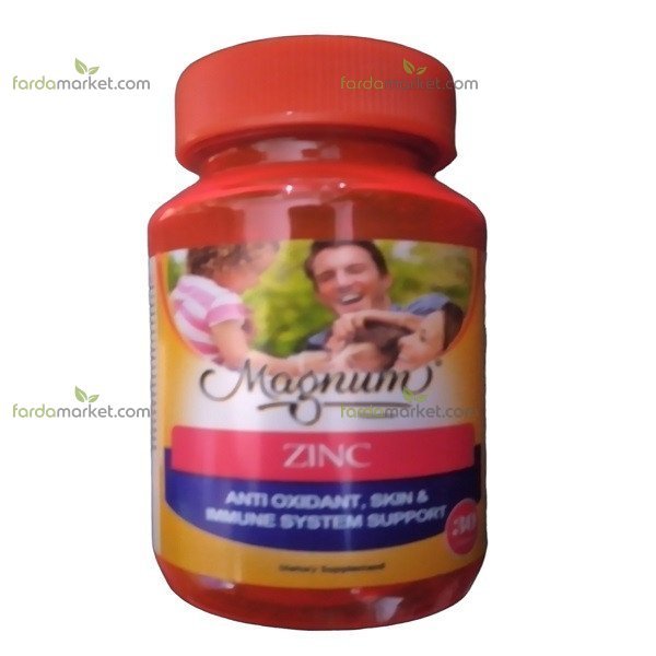قرص زینک مگنوم ویتامینز ۳۰ عددی
