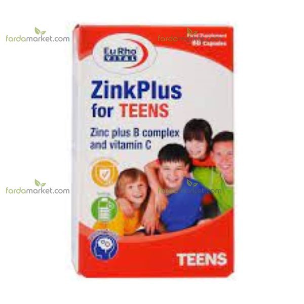 سافت ژل زینک پلاس فور تینز ۶۰ عددی