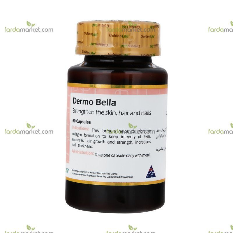 کپسول درمو بلا گلدن لایف بسته ۶۰ عددی