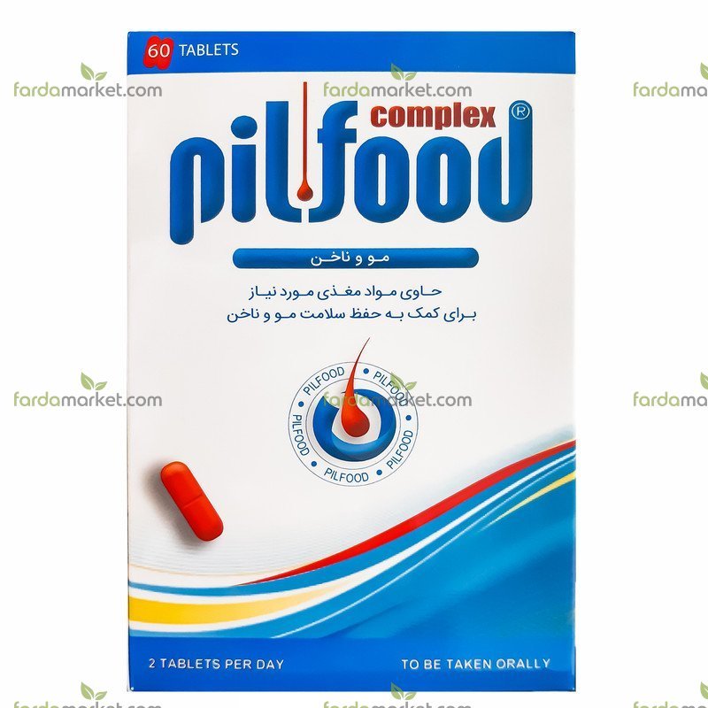 قرص پیلفود کمپلکس هیر اند نیلز ۶۰ عددی