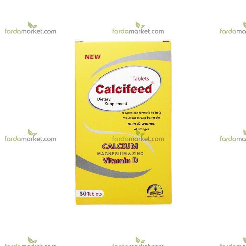 قرص کلسی فید ۳۰ عددی دنیا دارو