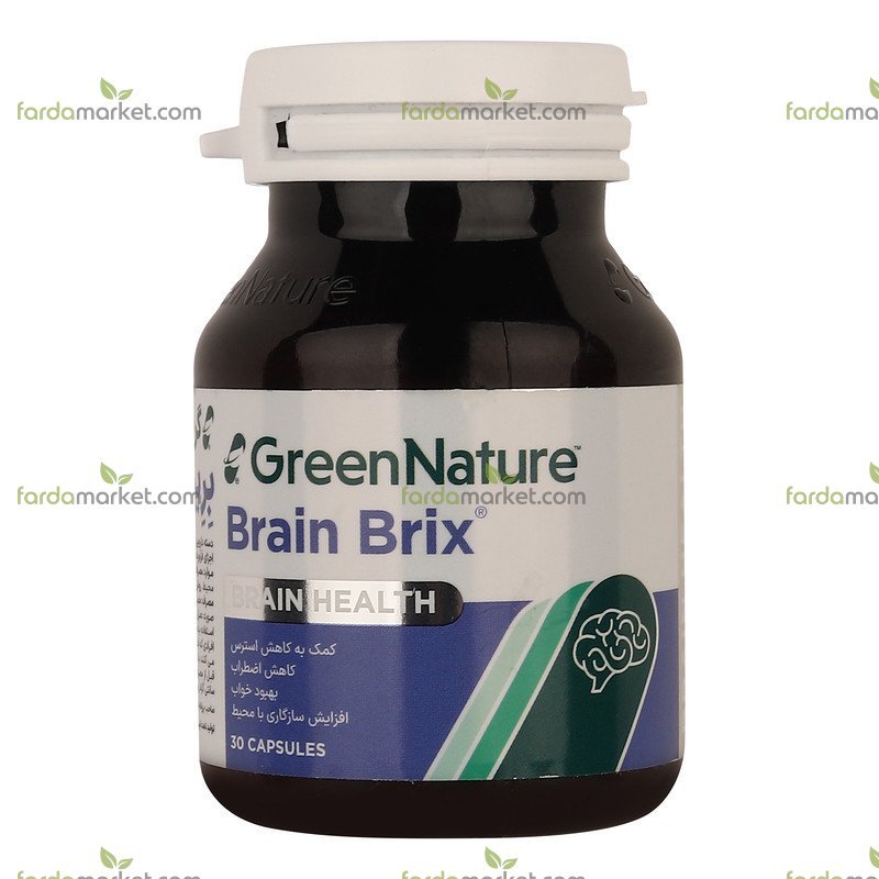 کپسول برین بریکس گرین نیچر - بسته ۳۰ عددی