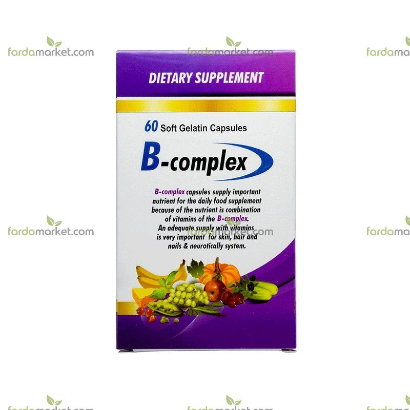 ب کمپلکس کپسول ۶۰ عددی دانا 