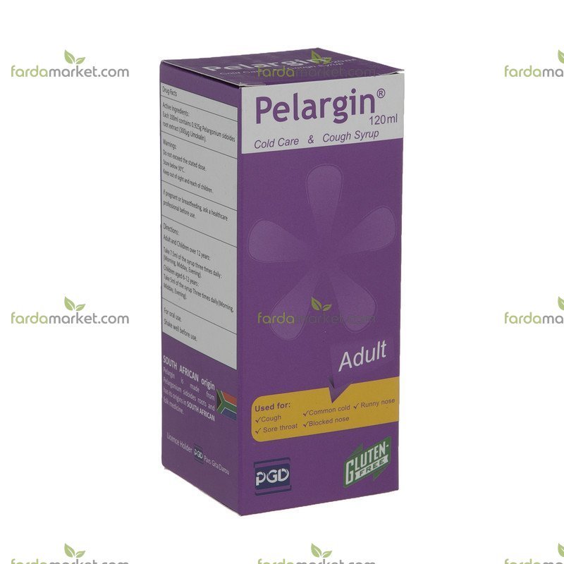 شربت پلارژین ادالت 120 میلی لیتر پارس گیتا دارو 